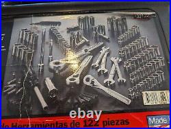 Craftsman Vintage 122pc Mechanics Socket & Ratchet Set #33122 USA Made