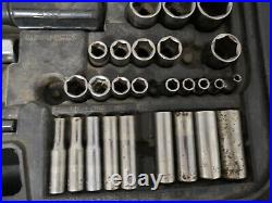 Craftsman Vintage 122pc Mechanics Socket & Ratchet Set USA Made