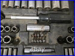Craftsman Vintage 122pc Mechanics Socket & Ratchet Set USA Made