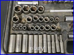 Craftsman Vintage 122pc Mechanics Socket & Ratchet Set USA Made