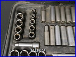 Craftsman Vintage 122pc Mechanics Socket & Ratchet Set USA Made