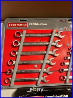 Craftsman wrench sets combination metric sae 6 point 47237, 47234 wrench sets