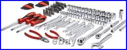 Crescent 150 Piece 1/4 and 3/8 Drive 6 Point SAE/Metric Professional Tool Set