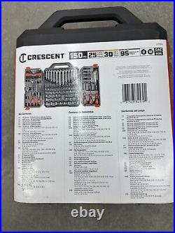 Crescent 1/4 and 3/8 in. Drive Metric and SAE 6 Point Professional Mechanic's To