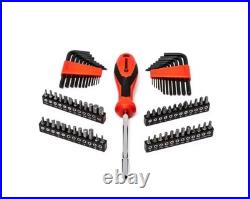 Crescent 1/4 in 3/8 in Drive 6-Point Standard Mechanics Tool Set Case 150-Piece