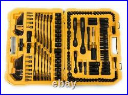 DEWALT 181 Pce. Mechanics Tool Kit Spanners 1/4, 3/8 & 1/2 Drive Socket Set