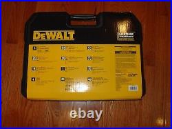 DEWALT DWMT45184 Black Chrome Mechanics Tool Set, 184pcs with Hard Case