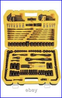 DeWALT 181 Piece Mechanics Tool Kit Spanner Socket Ratchet Set