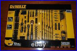 Dewalt 184 Pieces Black Chrome Polish Mechanic Tool Set # Dwmt45184