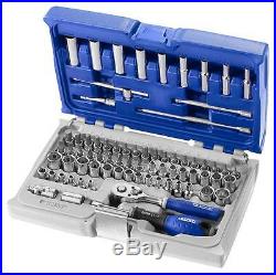 Expert By Facom E030707 1/4Dr 73 Piece Socket and Accessory Set Metric/Imperial