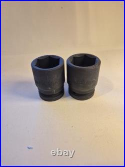 FACOM 3/4 Drive Impact Sockets LOT 17pcs NK Series Deep & Standard Metric + SAE