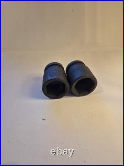 FACOM 3/4 Drive Impact Sockets LOT 17pcs NK Series Deep & Standard Metric + SAE