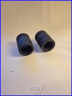 FACOM 3/4 Drive Impact Sockets LOT 17pcs NK Series Deep & Standard Metric + SAE