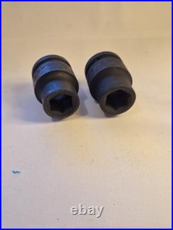 FACOM 3/4 Drive Impact Sockets LOT 17pcs NK Series Deep & Standard Metric + SAE