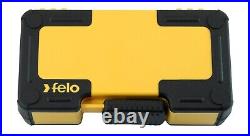 Felo 1/4-in R-GO Standard/Metric Ergonic Ratchet & Stubby Multi-Tool Set 27-Pc
