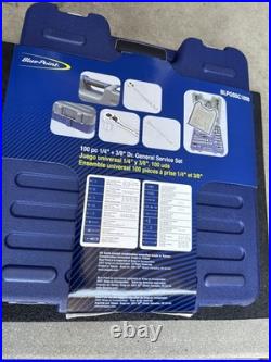 For BLUE-POINT 100PC 1/4 & 3/8 DR SAE & METRIC GENERAL SERVICE SET BLPGSSC100B