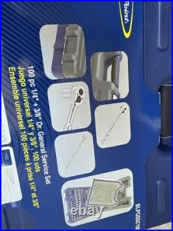 For BLUE-POINT 100PC 1/4 & 3/8 DR SAE & METRIC GENERAL SERVICE SET BLPGSSC100B