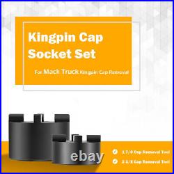 For Mack King Pin Socket Set Kingpin Screw Cap Remove Tool 5053 CTA 5044 11-3000