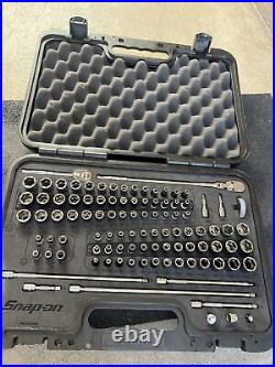 For Snap on New 1100TMPBFR 100pc 1/4dr Metric/SAE General Service Set with Case