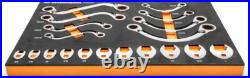 GEARWRENCH 19 Piece Specialty Ratcheting SAE Wrench Set in Foam Storage Tray G
