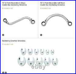 GEARWRENCH 19 Piece Specialty Ratcheting SAE Wrench Set in Foam Storage Tray G