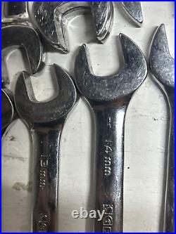 GEARWRENCH 19pc. SAE And Metric Ratcheting Combination Wrenches Mixed Used Lot