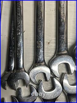 GEARWRENCH 19pc. SAE And Metric Ratcheting Combination Wrenches Mixed Used Lot