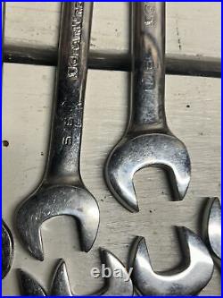 GEARWRENCH 19pc. SAE And Metric Ratcheting Combination Wrenches Mixed Used Lot