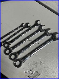 GEARWRENCH 19pc. SAE And Metric Ratcheting Combination Wrenches Mixed Used Lot