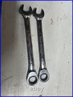 GEARWRENCH 19pc. SAE And Metric Ratcheting Combination Wrenches Mixed Used Lot