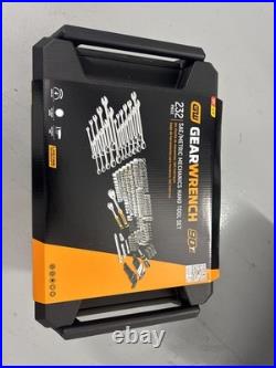 GEARWRENCH 1/4 & 3/8 Drive 90-Tooth Std & Deep SAE/Metric Tool Set 232 Pcs GEARWRENCH 1/4 & 3/8 Drive 90-Tooth Std & Deep SAE/Metric Tool Set 232 Pcs