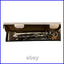 GEARWRENCH 28 Piece Combination Wrench Set 6 Point SAE SAE/Metric Chrome