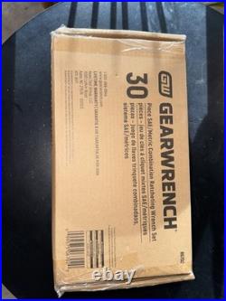 GEARWRENCH 30 Piece 12 Point Ratcheting Combination SAE/Metric (New)