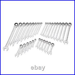 GEARWRENCH 32pc SAE/Metric Ratcheting Combination &Stubby Wrench Set Model 39327