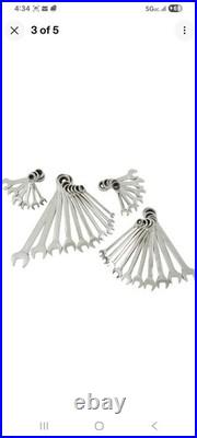 GEARWRENCH 32pc SAE/Metric Ratcheting Combination &Stubby Wrench Set Model 39327