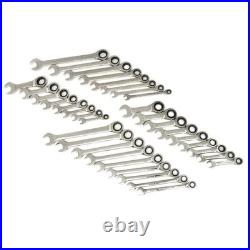 GEARWRENCH 34 Pc. Standard & Stubby Ratchet Wrench Set SAE/Metric 85034