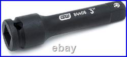 GEARWRENCH 44 Pc. 3/8 Drive 6 Point Standard & Deep Impact SAE/Metric Socket Se