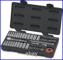 GEARWRENCH 51 Pc 1/4 Drive Mechanics Tool Set SAE/Metric Standard & Deep