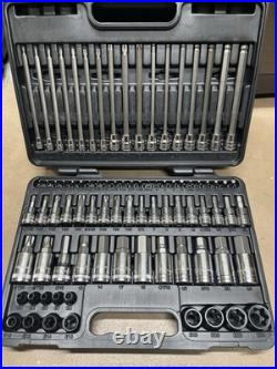 GEARWRENCH 80742 Master SAE/Metric Hex And Torx Bit Socket Set 84 Pc