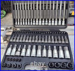 GEARWRENCH 80742 Master SAE/Metric Hex And Torx Bit Socket Set 84 Pc