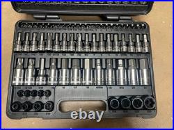 GEARWRENCH 80742 Master SAE/Metric Hex And Torx Bit Socket Set 84 Pc