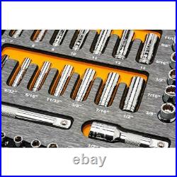 GEARWRENCH Mechanics Tool Set EVA Socket Tray Corrosion Resistance (94-Piece)