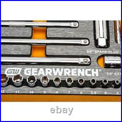 GEARWRENCH Mechanics Tool Set EVA Socket Tray Corrosion Resistance (94-Piece)