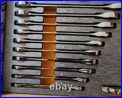 GEARWRENCH SAE/MM Std and Stubby Combination Ratcheting Wrench Set 32 Pc EVA