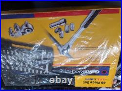 GearRatchet Drive Set 46-Pc 1/4in 3/8in SAE Metric, #8946 GearRatchet Drive Set 46-Pc 1/4in 3/8in SAE Metric, #8946