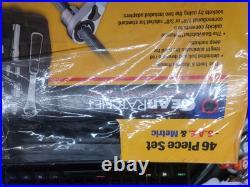 GearRatchet Drive Set 46-Pc 1/4in 3/8in SAE Metric, #8946 GearRatchet Drive Set 46-Pc 1/4in 3/8in SAE Metric, #8946