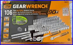 GearWrench 106 Pc. 1/4 in. & 3/8 in. SAE/Metric 90T Mechanic Tool Set