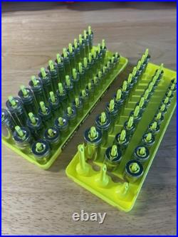 GearWrench 1/4 Metric & SAE Shallow Mid Deep 6 pt Sockets with Hansen Trays