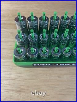 GearWrench 1/4 Metric & SAE Shallow Mid Deep 6 pt Sockets with Hansen Trays GearWrench 1/4 Metric & SAE Shallow Mid Deep 6 pt Sockets with Hansen Trays