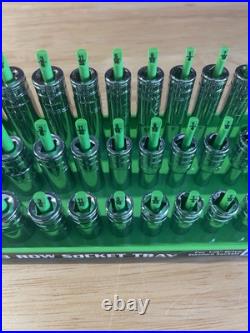 GearWrench 1/4 Metric & SAE Shallow Mid Deep 6 pt Sockets with Hansen Trays GearWrench 1/4 Metric & SAE Shallow Mid Deep 6 pt Sockets with Hansen Trays